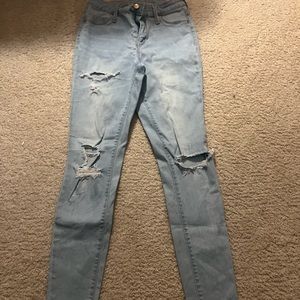 Universal Thread Ripple Light Blue Jeans